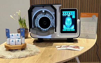 Gezichtsscan met  ons nieuwe scanapparaat van Image Skincare